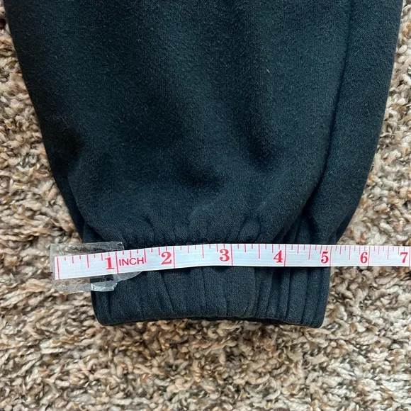 Women's Fleece Joggers - Wild Fable Black Size XS (0636) - Picture 9 of 10